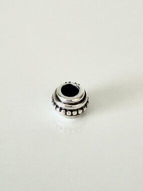 PANDORA Silver Hopi Charm with Five Circles Design